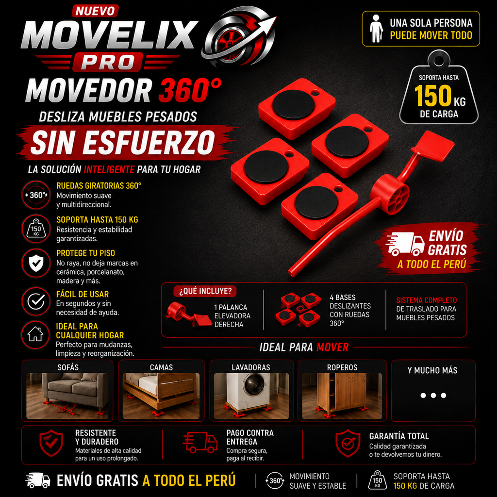 Set Elevador de Muebles